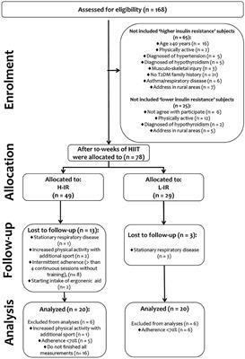 Prevalence of Non-responders for Glucose Control Markers after 10 Weeks of High-Intensity Interval Training in Adult Women with Higher and Lower Insulin Resistance